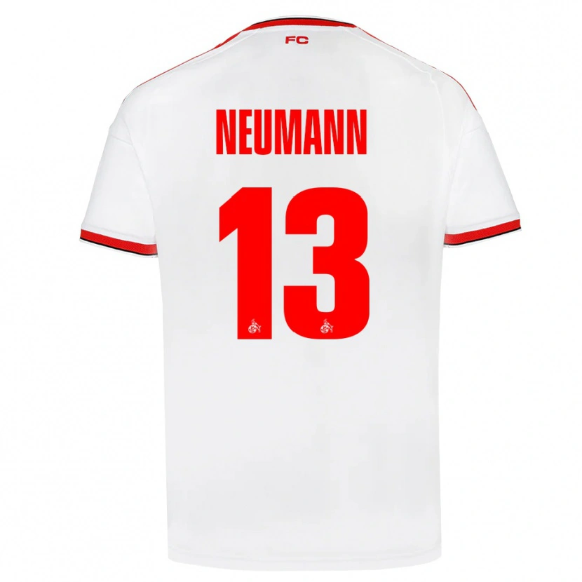 Danxen Herren Cenny Neumann #13 Weiß Rot Schwarz Heimtrikot Trikot 2026/27 T-Shirt Schweiz
