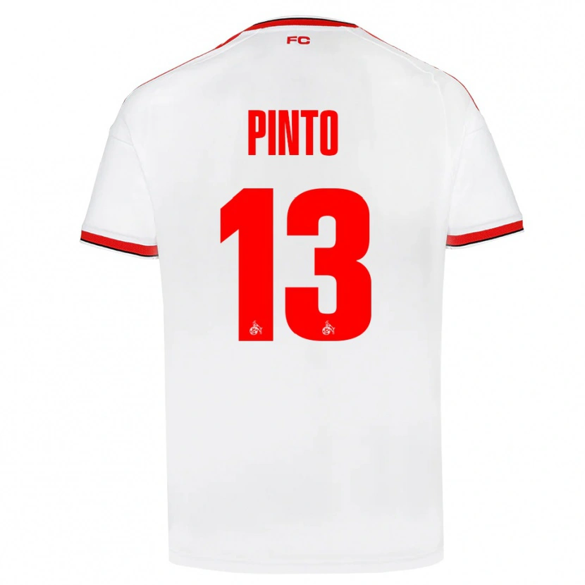 Danxen Herren João Pinto #13 Weiß Rot Schwarz Heimtrikot Trikot 2026/27 T-Shirt Schweiz