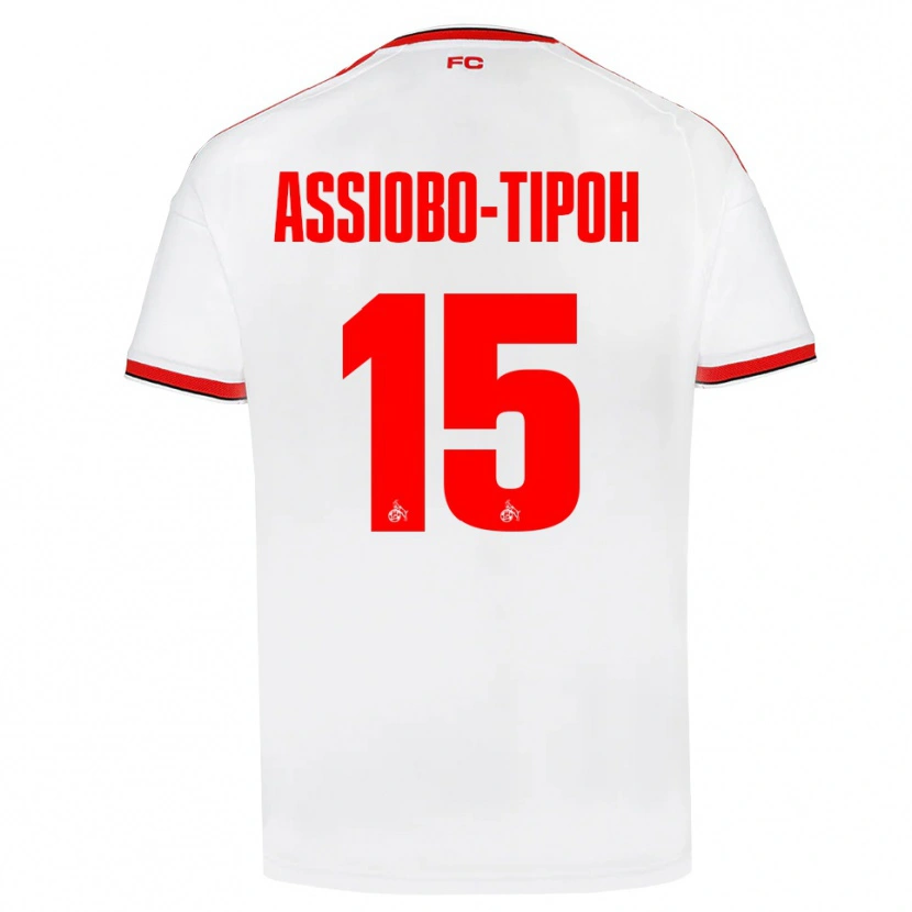 Danxen Herren Elfried Assiobo-Tipoh #15 Weiß Rot Schwarz Heimtrikot Trikot 2026/27 T-Shirt Schweiz