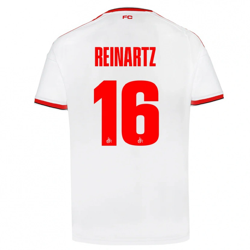 Danxen Herren Ben Reinartz #16 Weiß Rot Schwarz Heimtrikot Trikot 2026/27 T-Shirt Schweiz