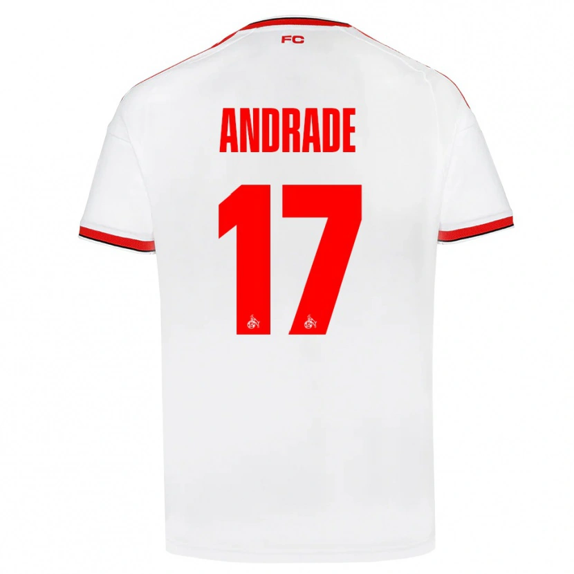 Danxen Herren Lydia Andrade #17 Weiß Rot Schwarz Heimtrikot Trikot 2026/27 T-Shirt Schweiz