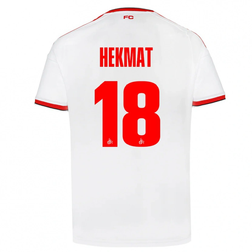 Danxen Herren Kian Hekmat #18 Weiß Rot Schwarz Heimtrikot Trikot 2026/27 T-Shirt Schweiz
