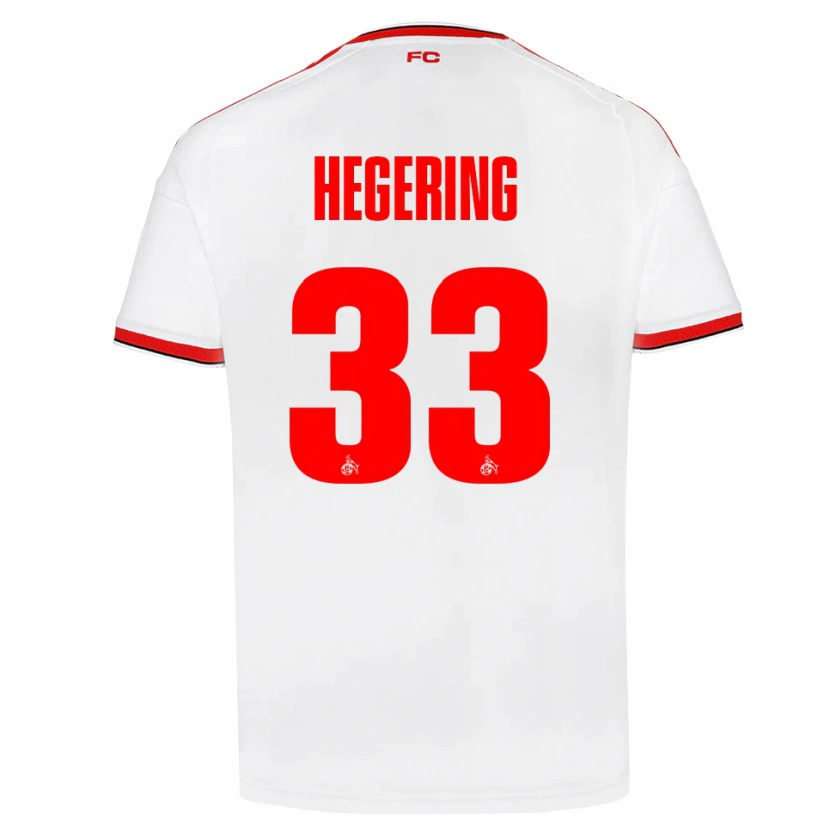 Danxen Herren Marina Hegering #33 Weiß Rot Schwarz Heimtrikot Trikot 2026/27 T-Shirt Schweiz