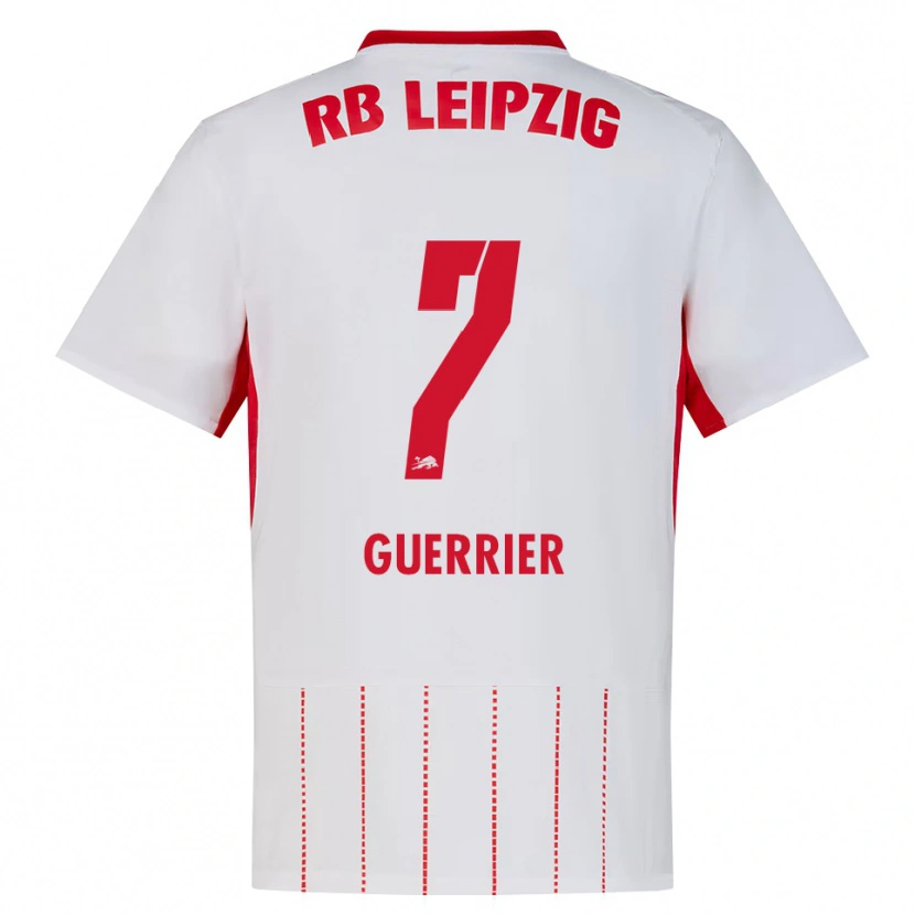 Danxen Herren Oscar Guerrier #7 Rot Weiß Gelb Heimtrikot Trikot 2026/27 T-Shirt Schweiz