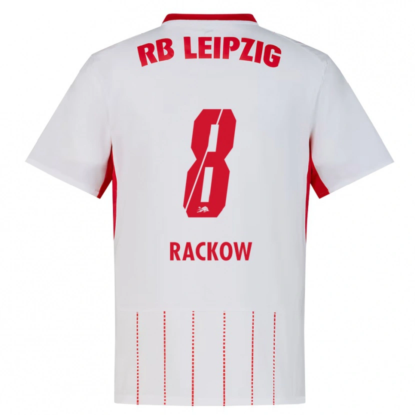 Danxen Herren Gianna Rackow #8 Rot Weiß Gelb Heimtrikot Trikot 2026/27 T-Shirt Schweiz