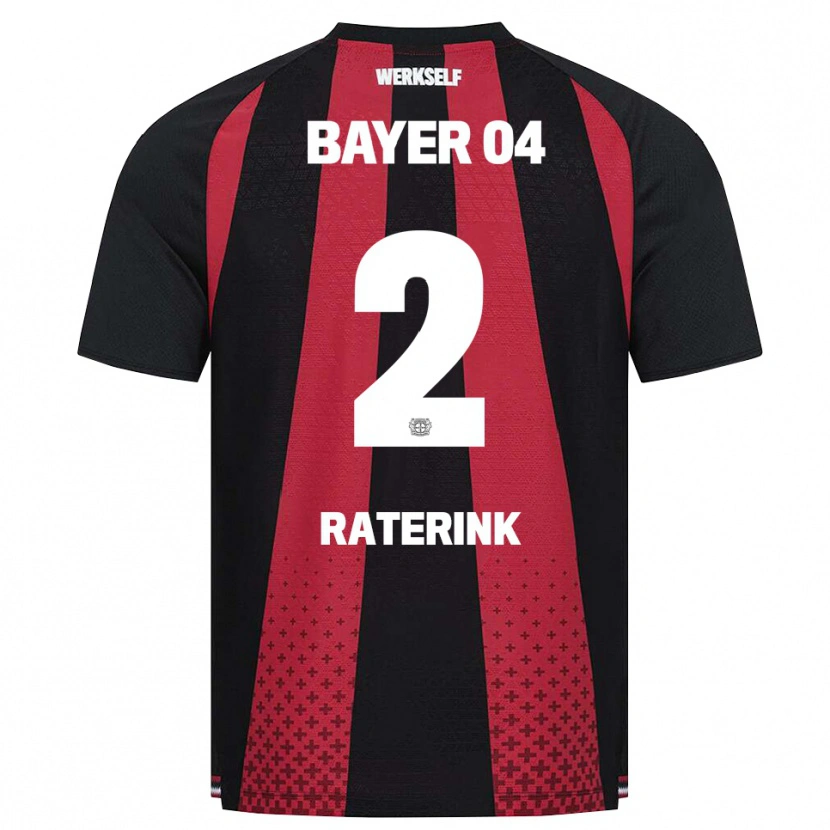 Danxen Herren Othniël Raterink #2 Schwarz Weiß Rot Heimtrikot Trikot 2026/27 T-Shirt Schweiz