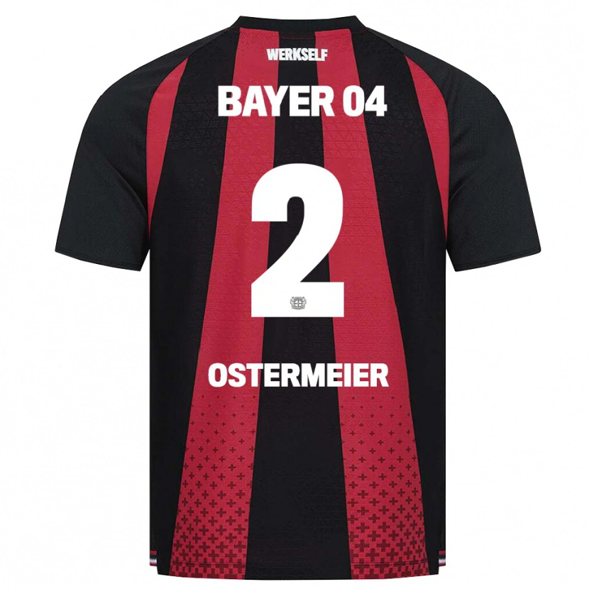 Danxen Herren Selina Ostermeier #2 Schwarz Weiß Rot Heimtrikot Trikot 2026/27 T-Shirt Schweiz