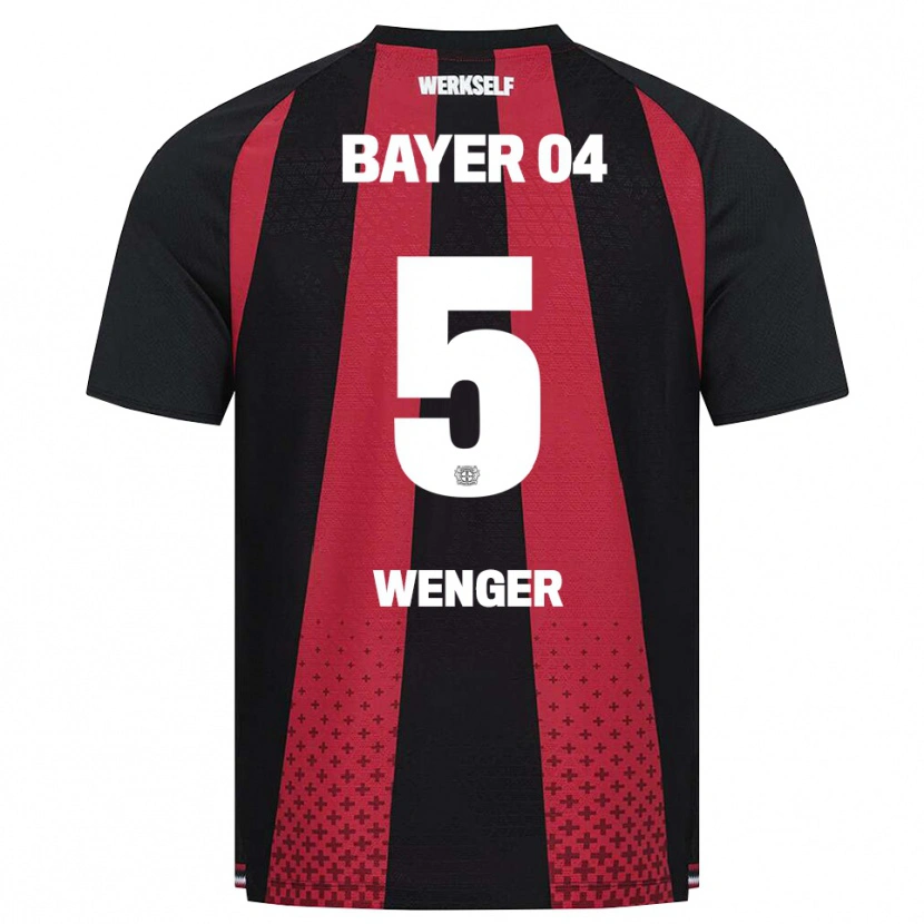 Danxen Herren Claudia Wenger #5 Schwarz Weiß Rot Heimtrikot Trikot 2026/27 T-Shirt Schweiz