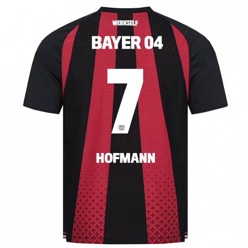 Danxen Herren Jonas Hofmann #7 Schwarz Weiß Rot Heimtrikot Trikot 2026/27 T-Shirt Schweiz