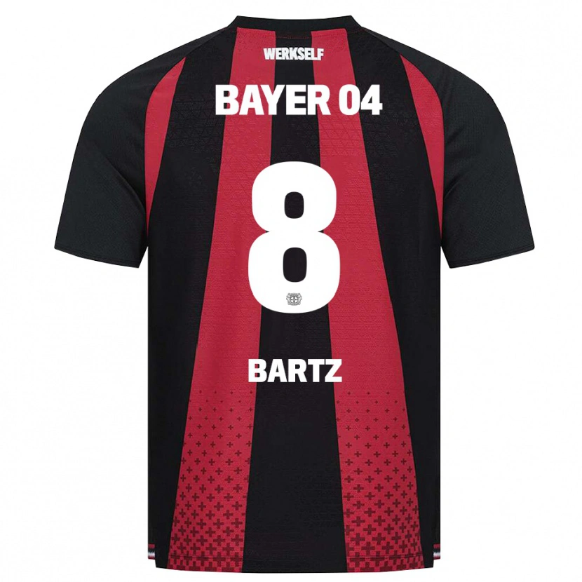Danxen Herren Paulina Bartz #8 Schwarz Weiß Rot Heimtrikot Trikot 2026/27 T-Shirt Schweiz