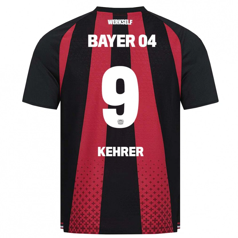 Danxen Herren Caroline Kehrer #9 Schwarz Weiß Rot Heimtrikot Trikot 2026/27 T-Shirt Schweiz