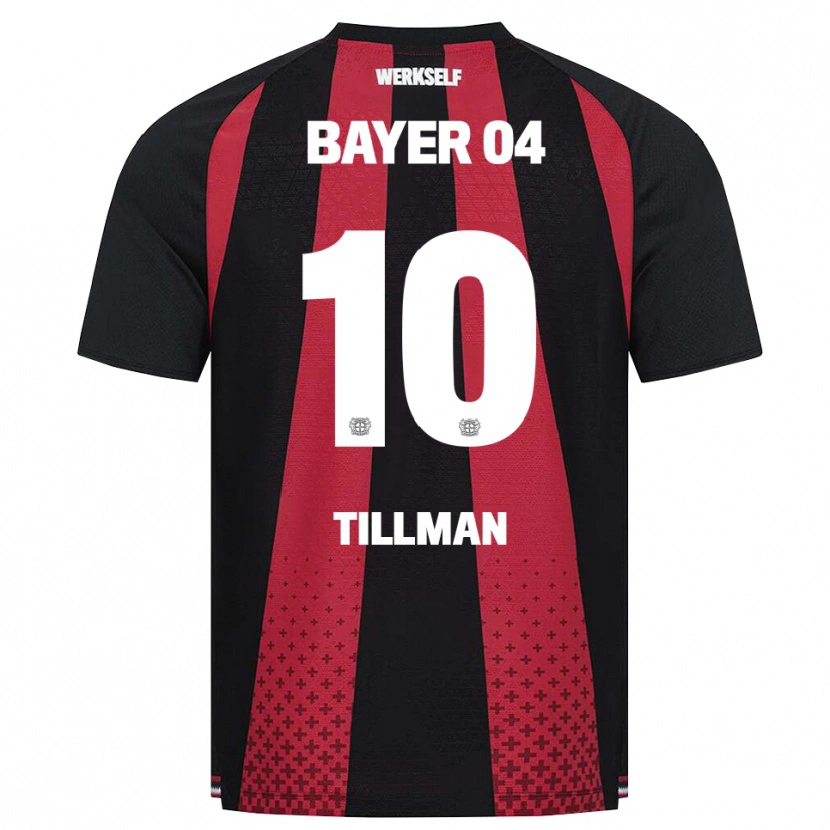 Danxen Herren Malik Tillman #10 Schwarz Weiß Rot Heimtrikot Trikot 2026/27 T-Shirt Schweiz
