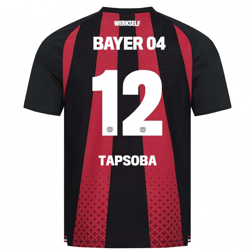 Danxen Herren Edmond Tapsoba #12 Schwarz Weiß Rot Heimtrikot Trikot 2026/27 T-Shirt Schweiz