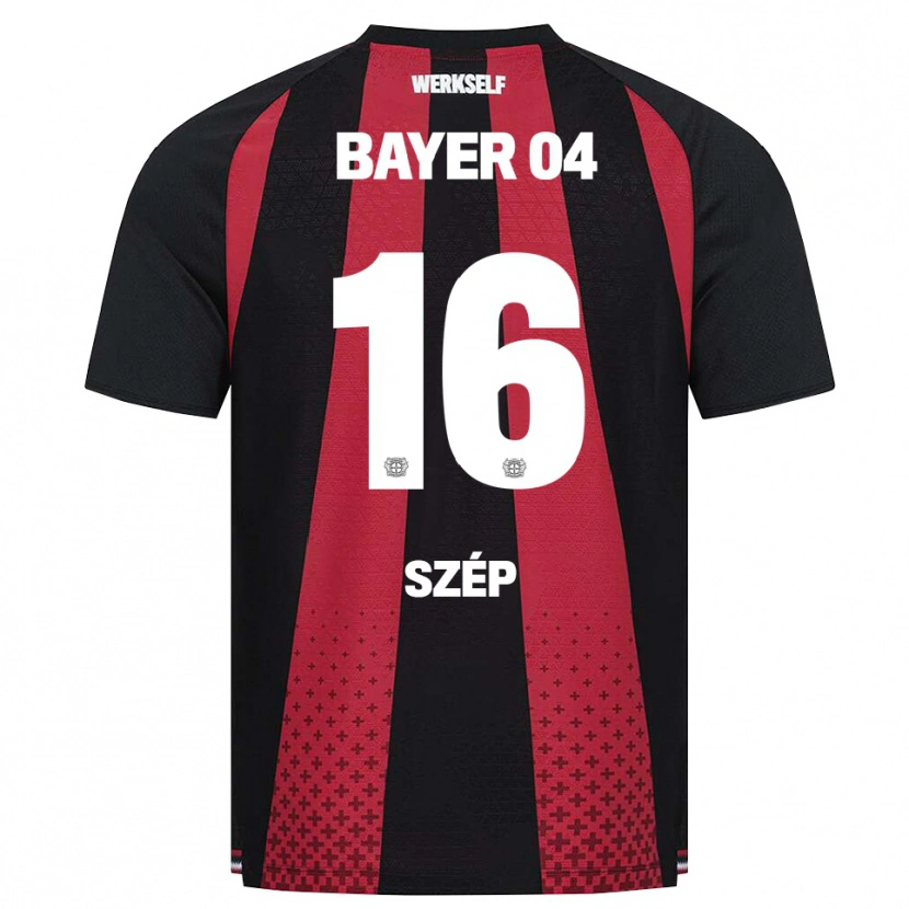 Danxen Herren Márton Szép #16 Schwarz Weiß Rot Heimtrikot Trikot 2026/27 T-Shirt Schweiz