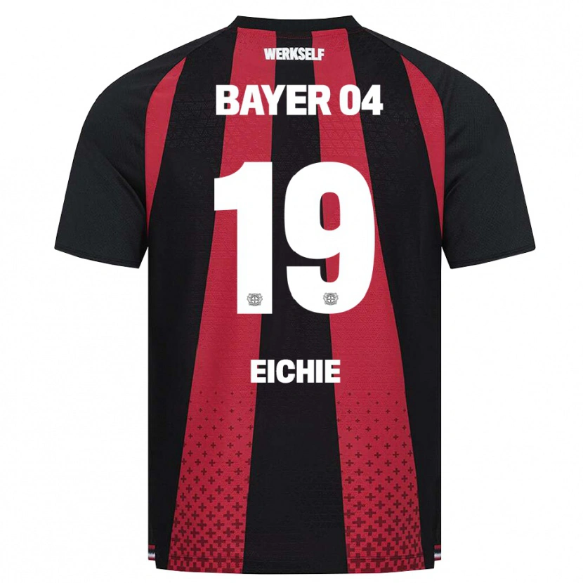 Danxen Herren Isaiah Eichie #19 Schwarz Weiß Rot Heimtrikot Trikot 2026/27 T-Shirt Schweiz