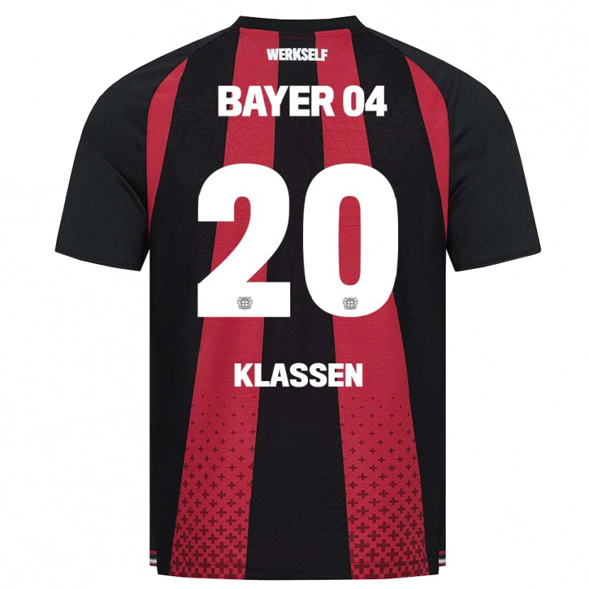 Danxen Herren Ole Klaßen #20 Schwarz Weiß Rot Heimtrikot Trikot 2026/27 T-Shirt Schweiz