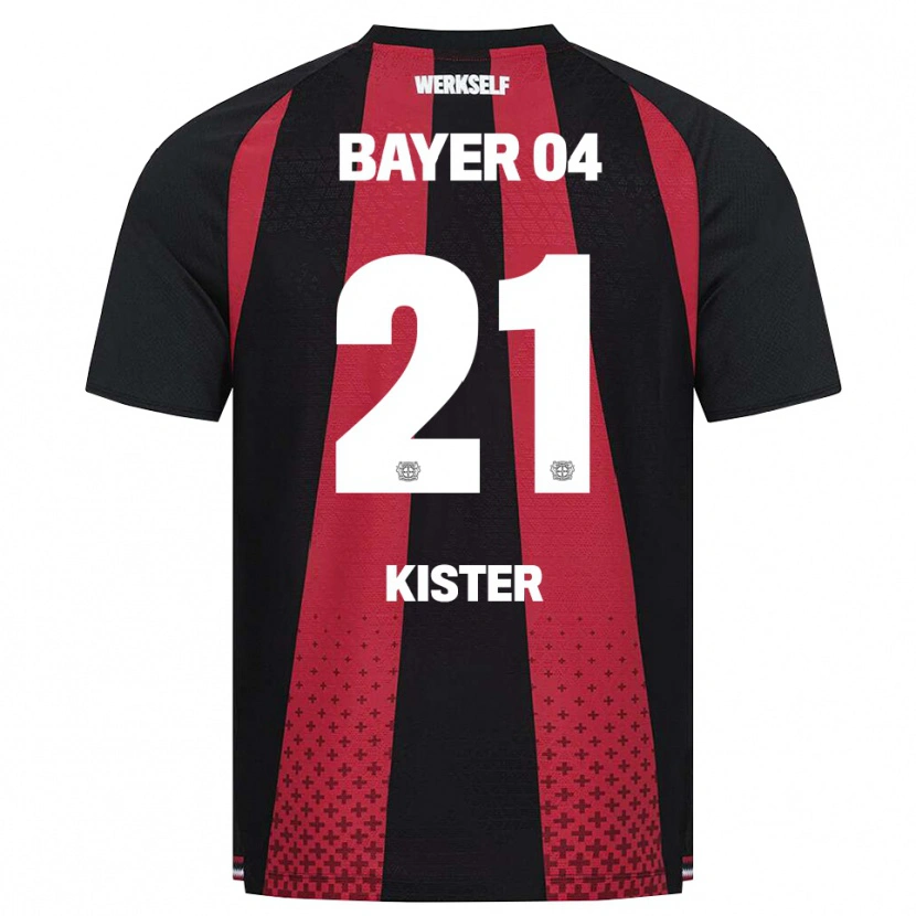 Danxen Herren Akim Kister #21 Schwarz Weiß Rot Heimtrikot Trikot 2026/27 T-Shirt Schweiz