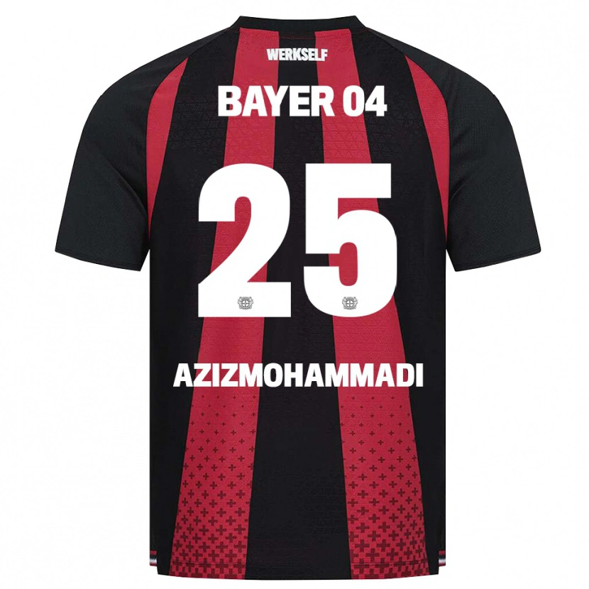 Danxen Herren Mick Aziz Mohammadi #25 Schwarz Weiß Rot Heimtrikot Trikot 2026/27 T-Shirt Schweiz