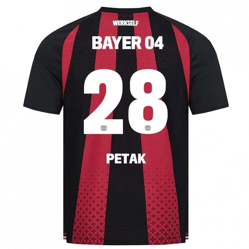 Danxen Herren Raoul Petak #28 Schwarz Weiß Rot Heimtrikot Trikot 2026/27 T-Shirt Schweiz