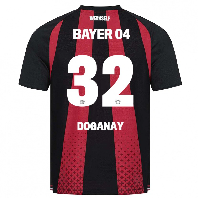 Danxen Herren Kenan Doganay #32 Schwarz Weiß Rot Heimtrikot Trikot 2026/27 T-Shirt Schweiz