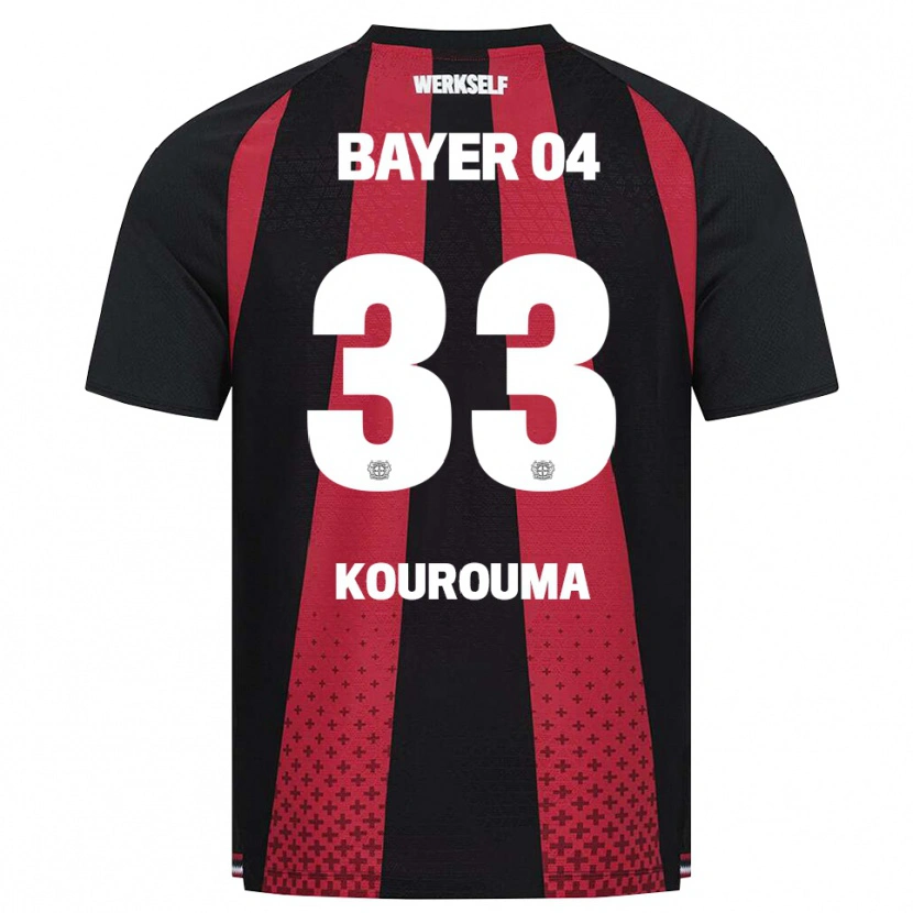 Danxen Herren Fakouman Kourouma #33 Schwarz Weiß Rot Heimtrikot Trikot 2026/27 T-Shirt Schweiz