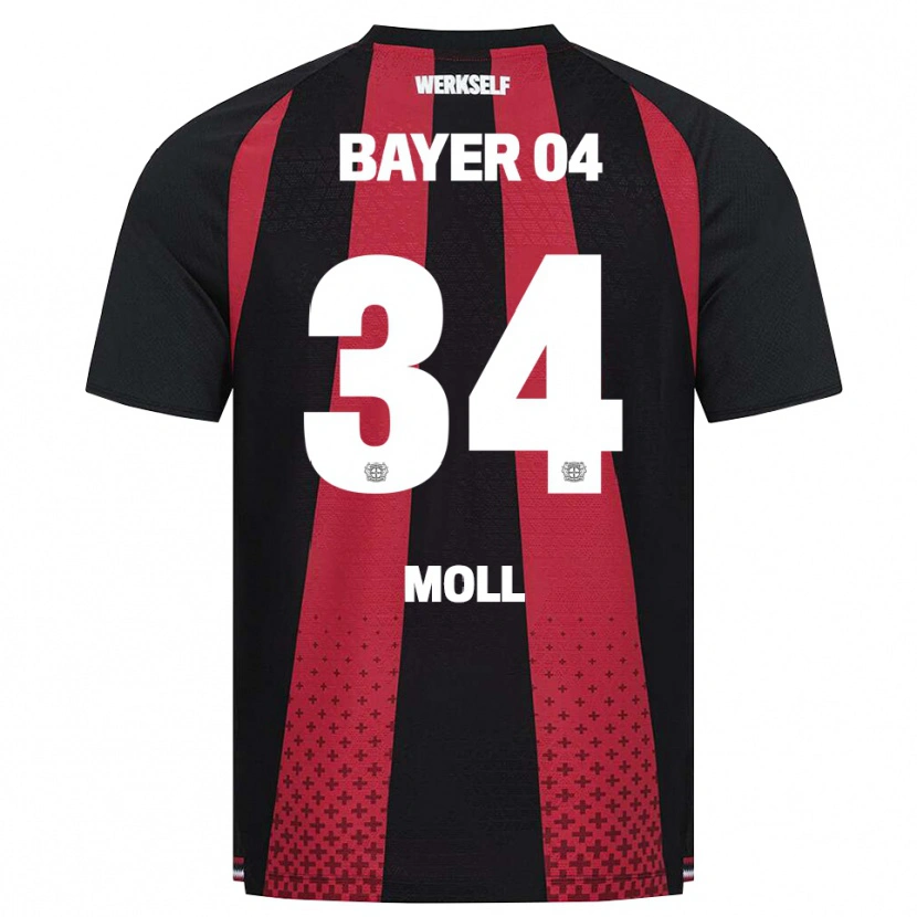 Danxen Herren Anne Moll #34 Schwarz Weiß Rot Heimtrikot Trikot 2026/27 T-Shirt Schweiz