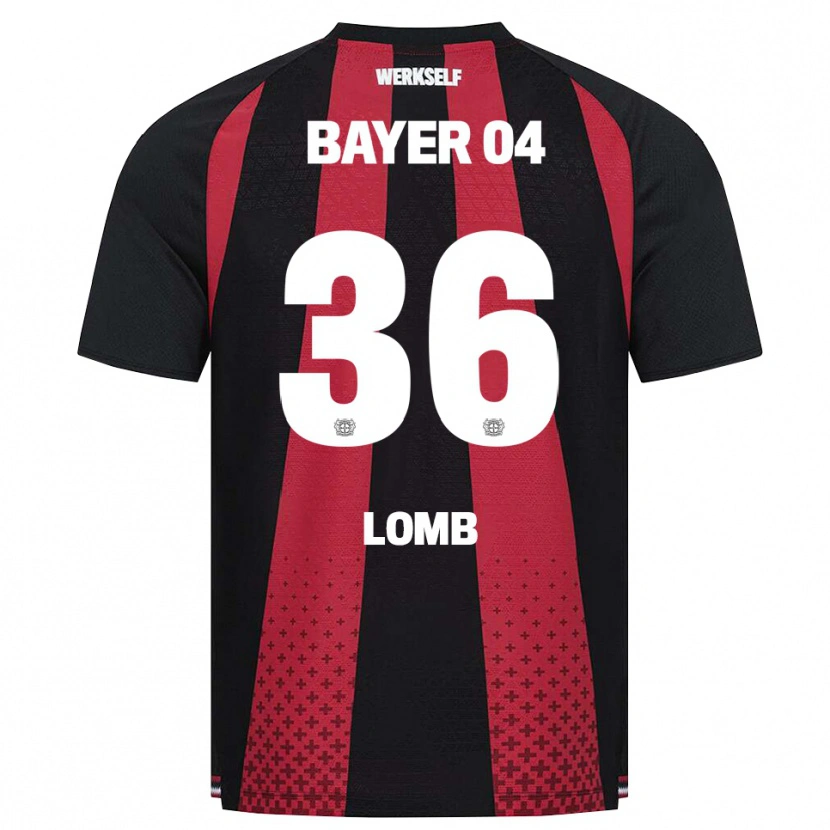 Danxen Herren Niklas Lomb #36 Schwarz Weiß Rot Heimtrikot Trikot 2026/27 T-Shirt Schweiz