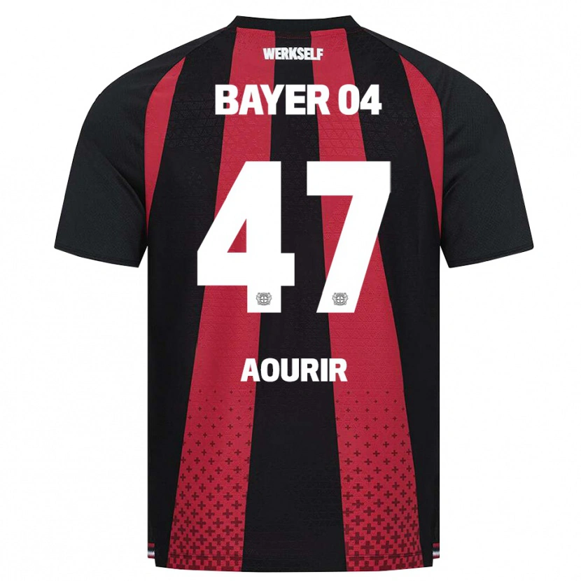 Danxen Herren Ayman Aourir #47 Schwarz Weiß Rot Heimtrikot Trikot 2026/27 T-Shirt Schweiz