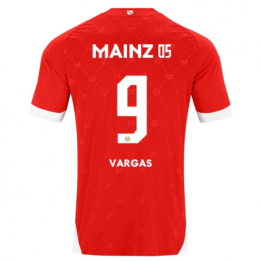 Danxen Herren Nayrobi Vargas #9 Rot Weiß Heimtrikot Trikot 2026/27 T-Shirt Schweiz
