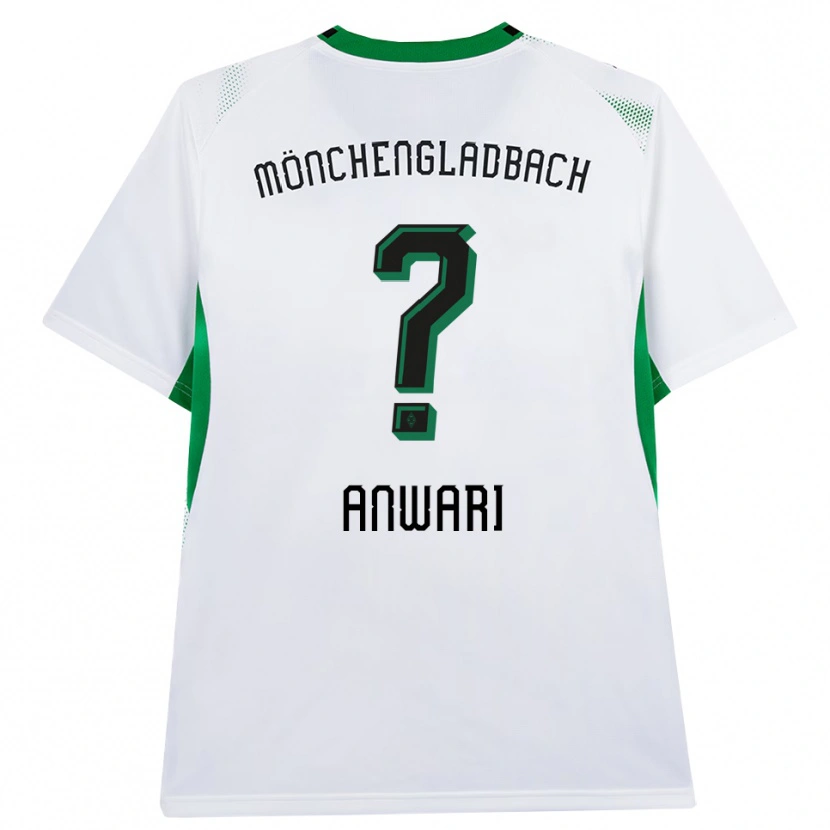 Danxen Herren Hamza Anwari #0 Weiß Schwarz Grün Heimtrikot Trikot 2026/27 T-Shirt Schweiz