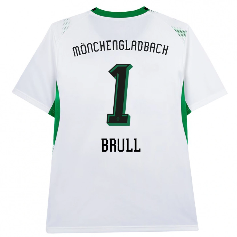 Danxen Herren Maximilian Brüll #1 Weiß Schwarz Grün Heimtrikot Trikot 2026/27 T-Shirt Schweiz