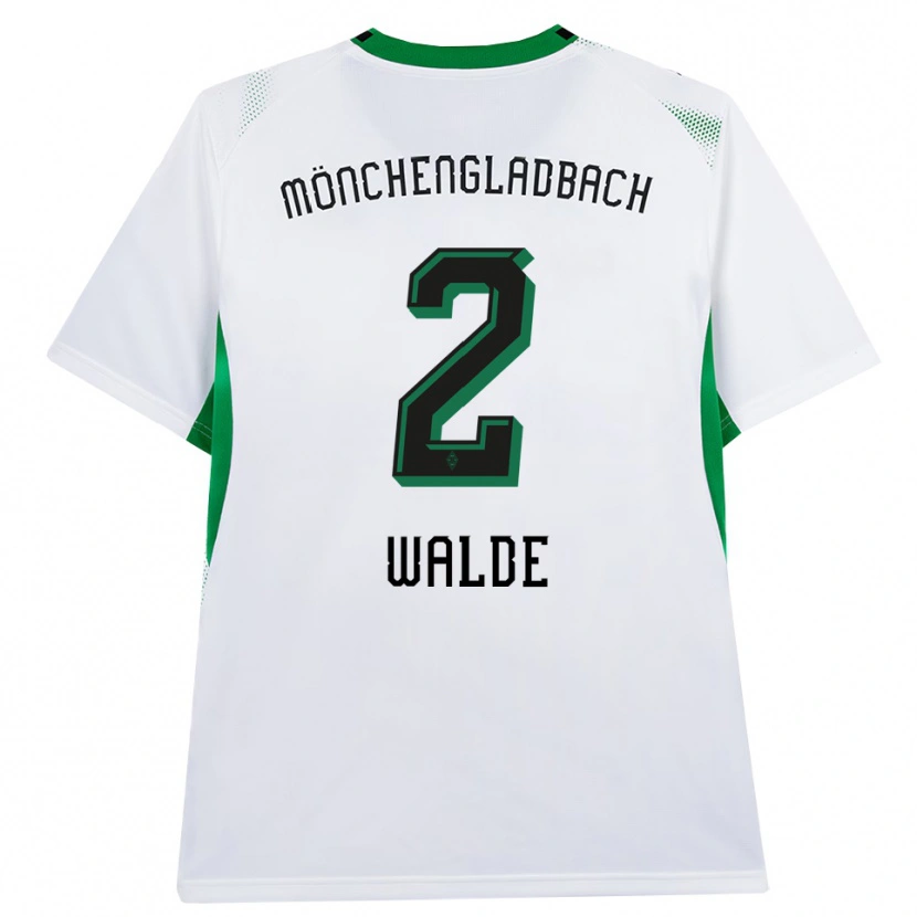 Danxen Herren Simon Walde #2 Weiß Schwarz Grün Heimtrikot Trikot 2026/27 T-Shirt Schweiz