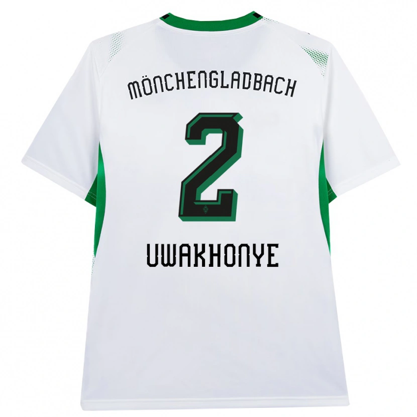 Danxen Herren Joel Uwakhonye #2 Weiß Schwarz Grün Heimtrikot Trikot 2026/27 T-Shirt Schweiz