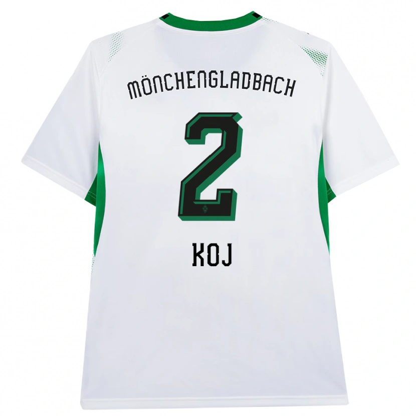 Danxen Herren Julia Koj #2 Weiß Schwarz Grün Heimtrikot Trikot 2026/27 T-Shirt Schweiz