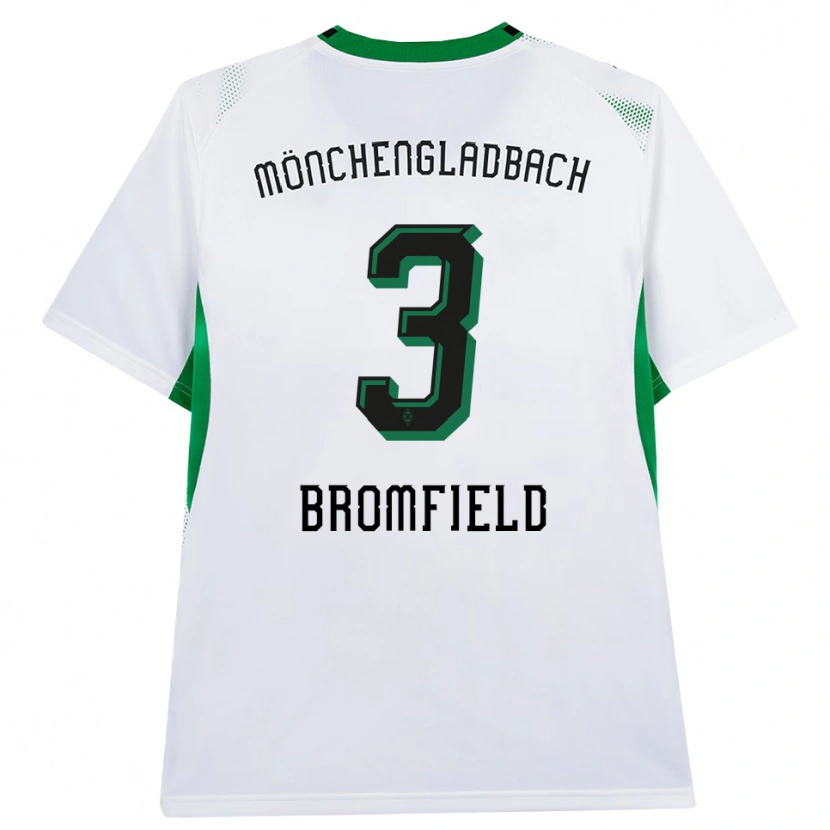 Danxen Herren Rio Bromfield #3 Weiß Schwarz Grün Heimtrikot Trikot 2026/27 T-Shirt Schweiz