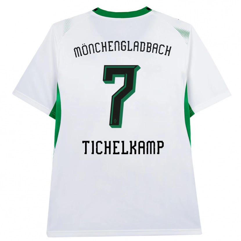 Danxen Herren Emily Tichelkamp #7 Weiß Schwarz Grün Heimtrikot Trikot 2026/27 T-Shirt Schweiz