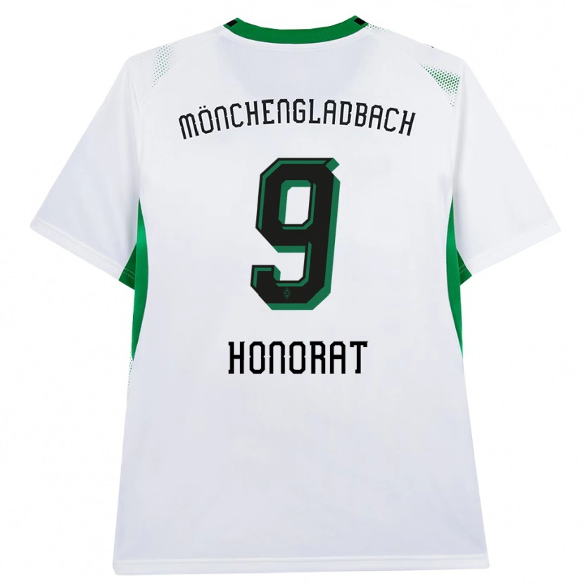 Danxen Herren Franck Honorat #9 Weiß Schwarz Grün Heimtrikot Trikot 2026/27 T-Shirt Schweiz