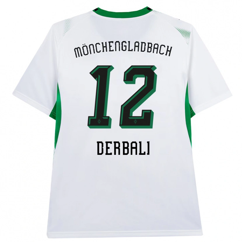 Danxen Herren Louisa Derbali #12 Weiß Schwarz Grün Heimtrikot Trikot 2026/27 T-Shirt Schweiz