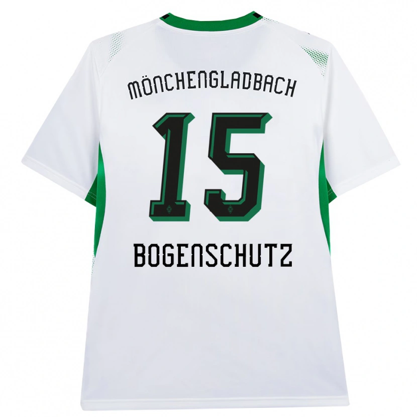 Danxen Herren Kerstin Bogenschutz #15 Weiß Schwarz Grün Heimtrikot Trikot 2026/27 T-Shirt Schweiz