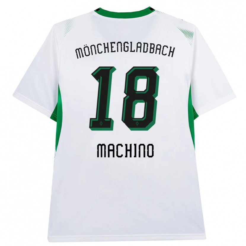 Danxen Herren Shuto Machino #18 Weiß Schwarz Grün Heimtrikot Trikot 2026/27 T-Shirt Schweiz