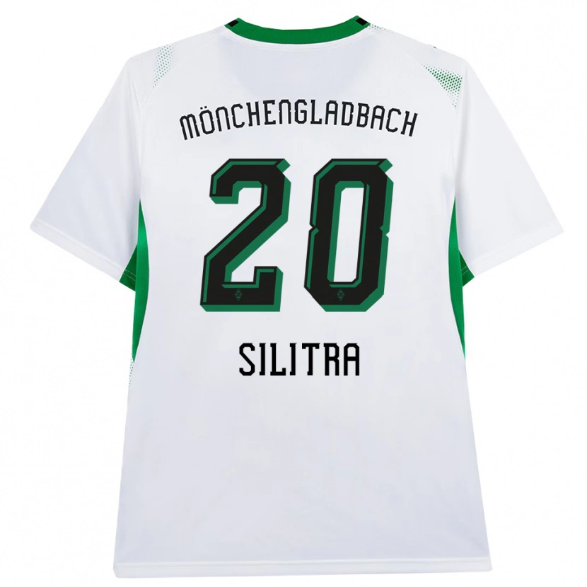 Danxen Herren Rareș Silitră #20 Weiß Schwarz Grün Heimtrikot Trikot 2026/27 T-Shirt Schweiz