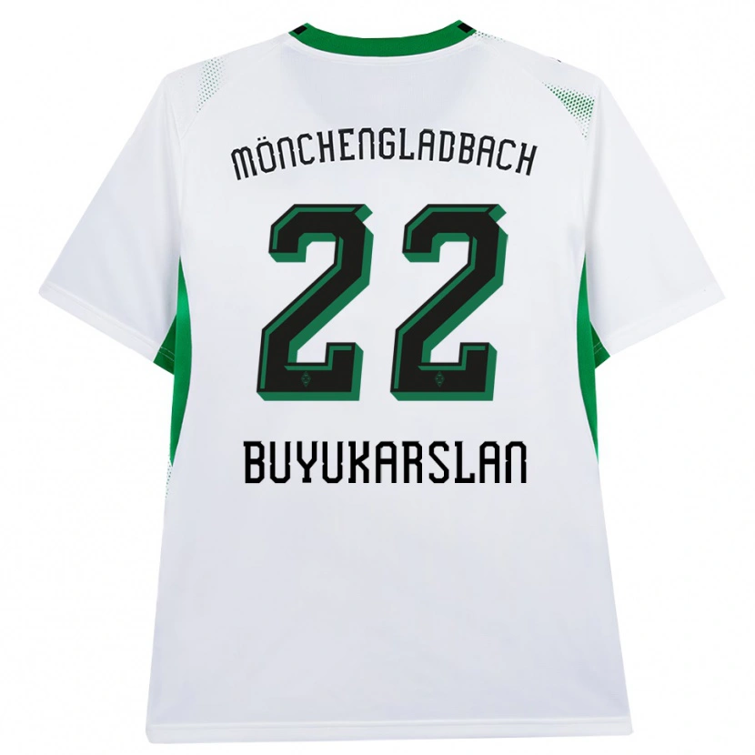 Danxen Herren Oguzcan Büyükarslan #22 Weiß Schwarz Grün Heimtrikot Trikot 2026/27 T-Shirt Schweiz