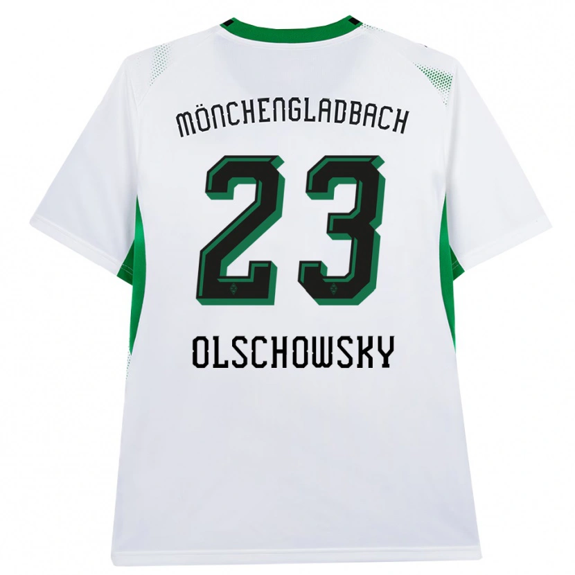 Danxen Herren Jan Olschowsky #23 Weiß Schwarz Grün Heimtrikot Trikot 2026/27 T-Shirt Schweiz