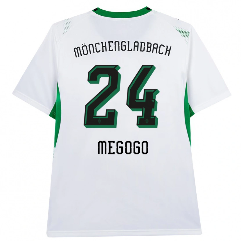 Danxen Herren Destini Megogo #24 Weiß Schwarz Grün Heimtrikot Trikot 2026/27 T-Shirt Schweiz