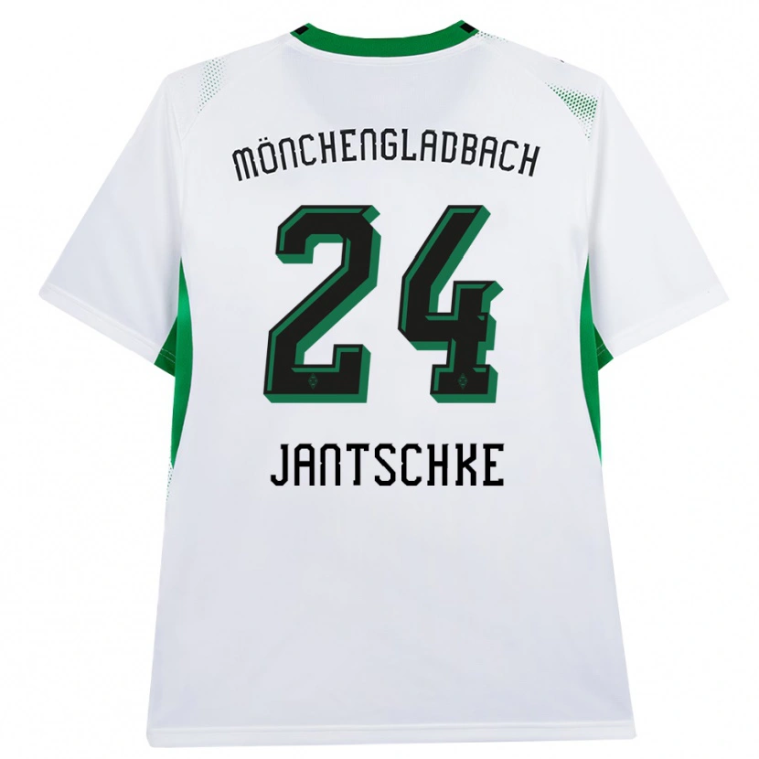 Danxen Herren Tony Jantschke #24 Weiß Schwarz Grün Heimtrikot Trikot 2026/27 T-Shirt Schweiz