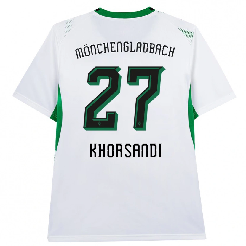 Danxen Herren Radin Khorsandi #27 Weiß Schwarz Grün Heimtrikot Trikot 2026/27 T-Shirt Schweiz
