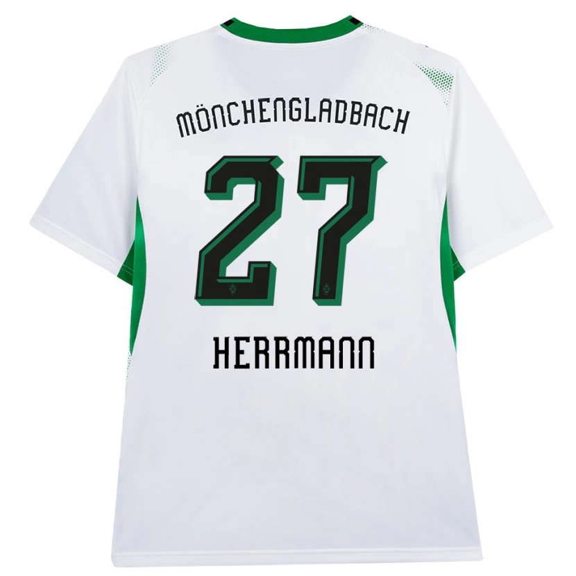 Danxen Herren Michelle Herrmann #27 Weiß Schwarz Grün Heimtrikot Trikot 2026/27 T-Shirt Schweiz
