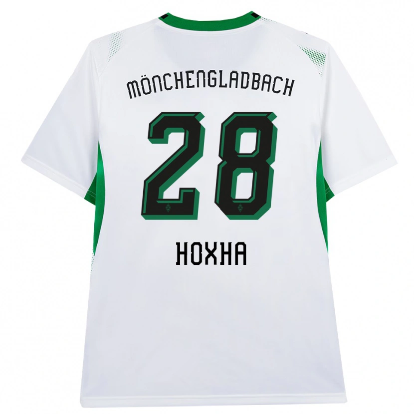 Danxen Herren Flavjo Hoxha #28 Weiß Schwarz Grün Heimtrikot Trikot 2026/27 T-Shirt Schweiz