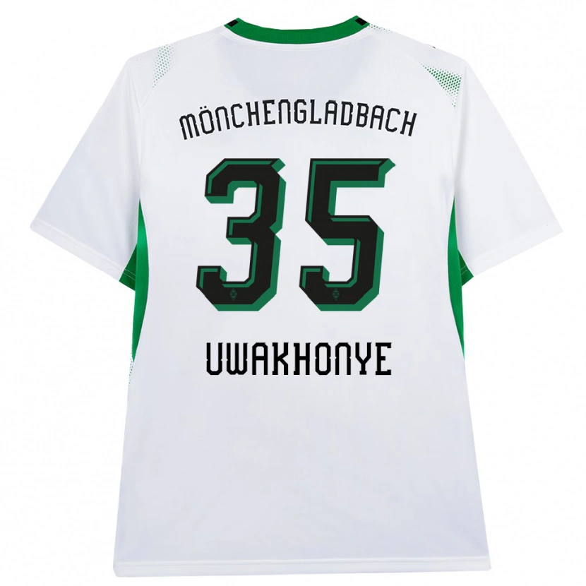 Danxen Herren Josiah Uwakhonye #35 Weiß Schwarz Grün Heimtrikot Trikot 2026/27 T-Shirt Schweiz