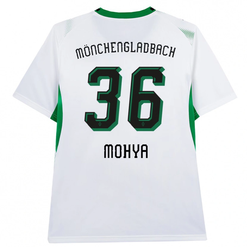 Danxen Herren Wael Mohya #36 Weiß Schwarz Grün Heimtrikot Trikot 2026/27 T-Shirt Schweiz